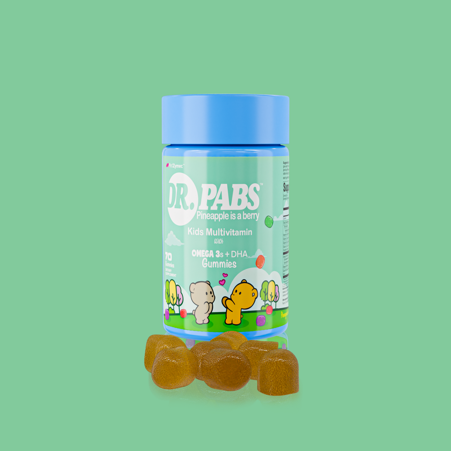 Kids Multivitamin with Omega 3s + DHA Gummies